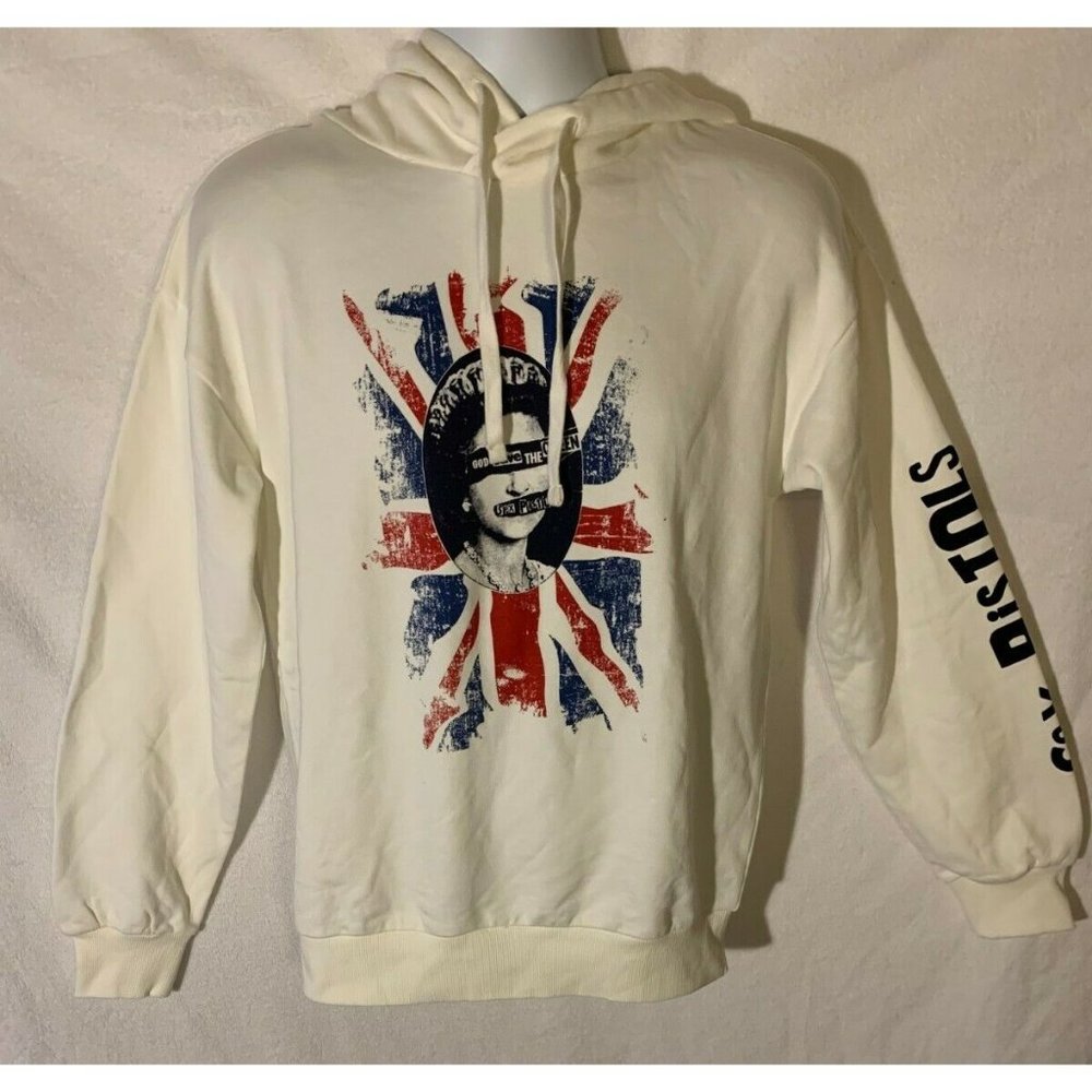 RARE Women's Sex Pistol Off White Official Hoodie